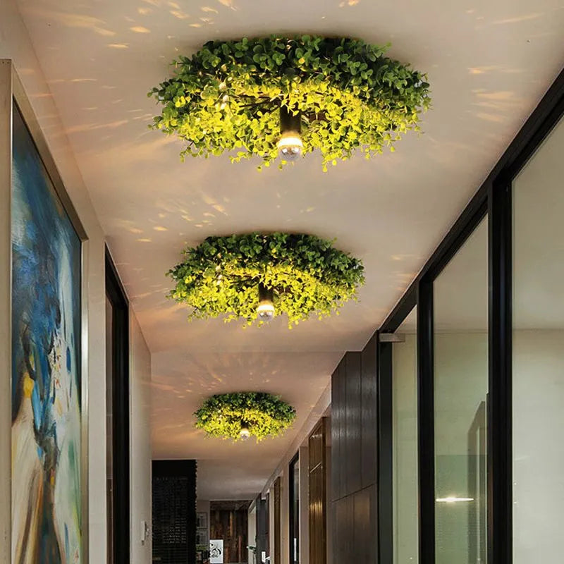 Plafond Valtro com Folhagem Verde