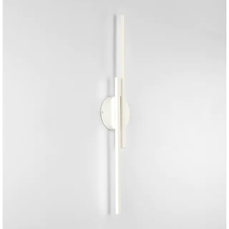 Noviq Arandela LED Moderna Nórdica Disco/Linear, Preto/Branco
