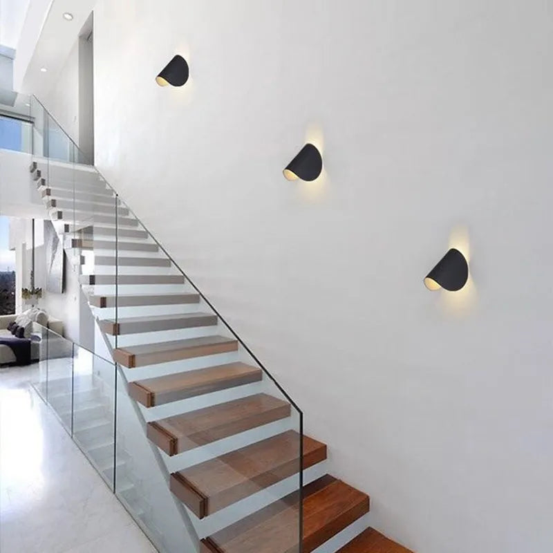 Candeeiro de Parede LED Kio para Leitura, Rotativo 360°, para Cabeceira e Sala de Estar