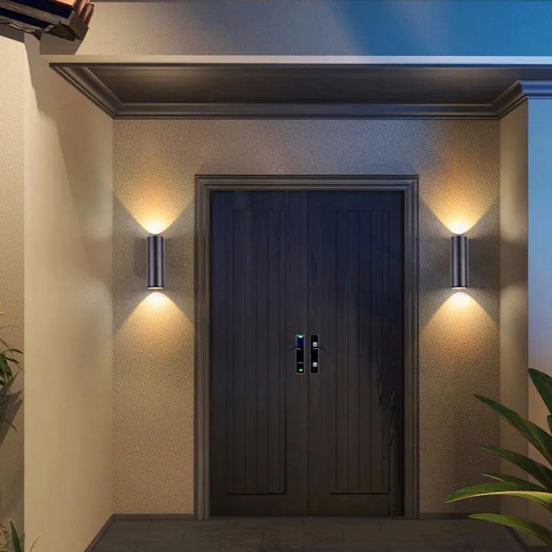 Arandela Externa Minimalista Dupla Kirema