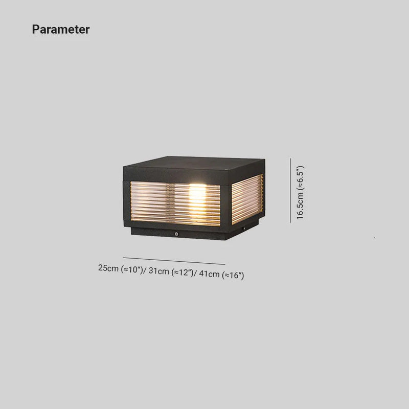 Lenorae Poste de Luz Exterior LED Vintage