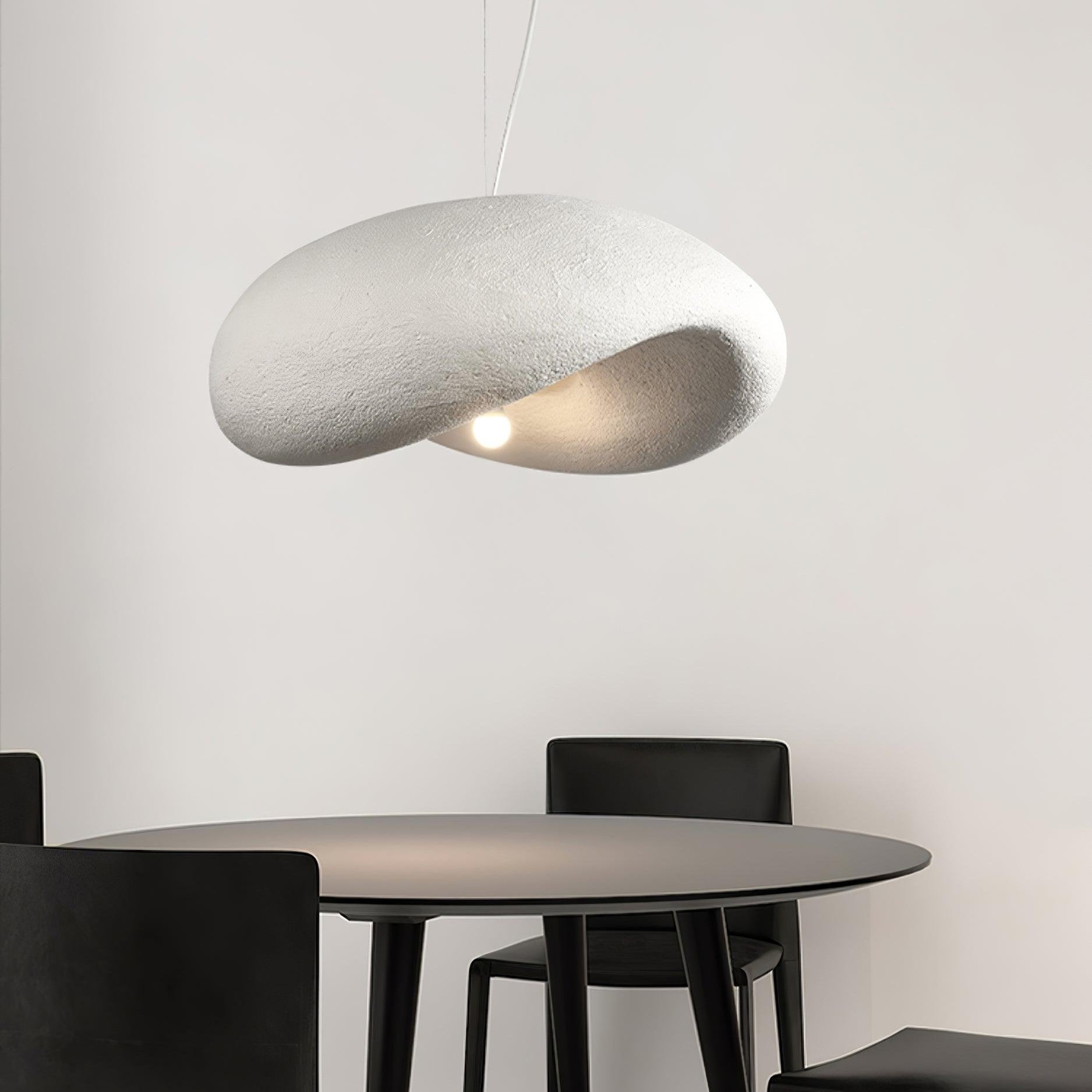 Pendente Cosmo Moderno em Forma de Nuvem Estilo Wabi Sabi