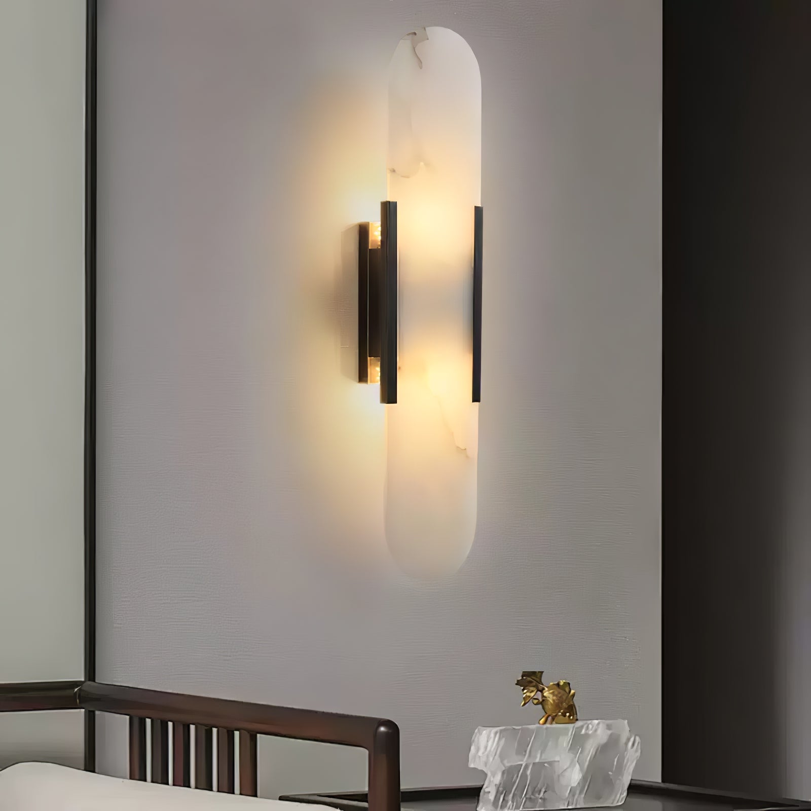 Arandela Corenil Alabastro Luxo