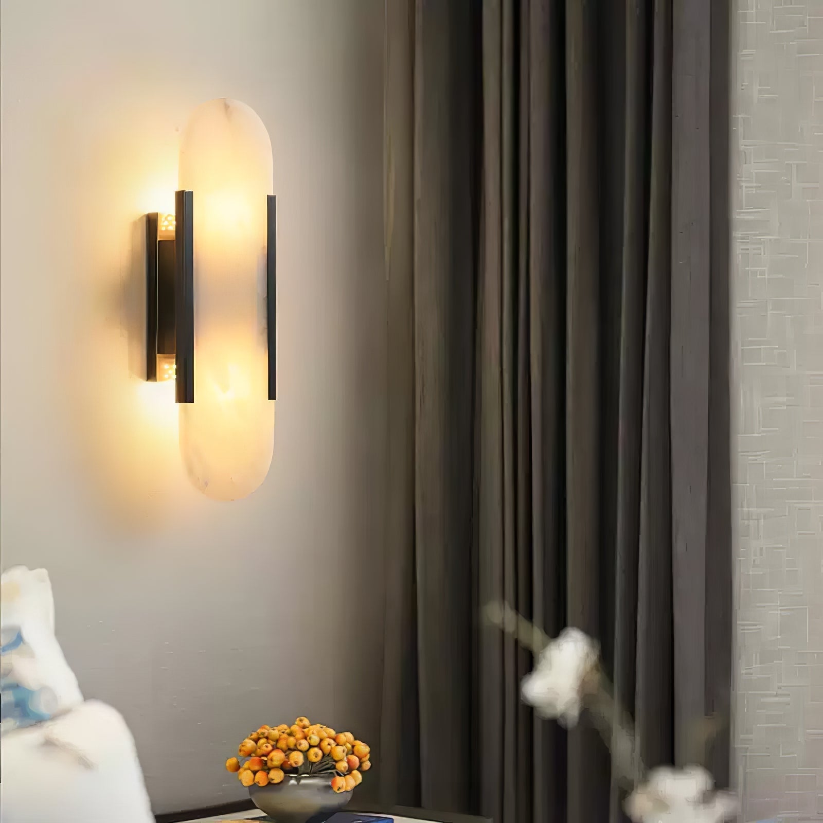 Arandela Corenil Alabastro Luxo