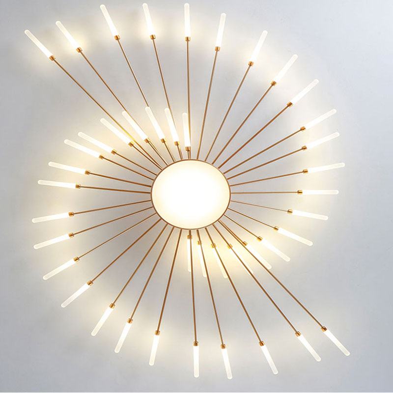 Vexor Luminária de Teto LED Moderna Efeito Fogos de Artifício