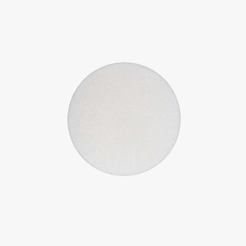 Luminária de Parede Externa LED Dori Minimalista Redonda/Quadrada, Preto/Branco