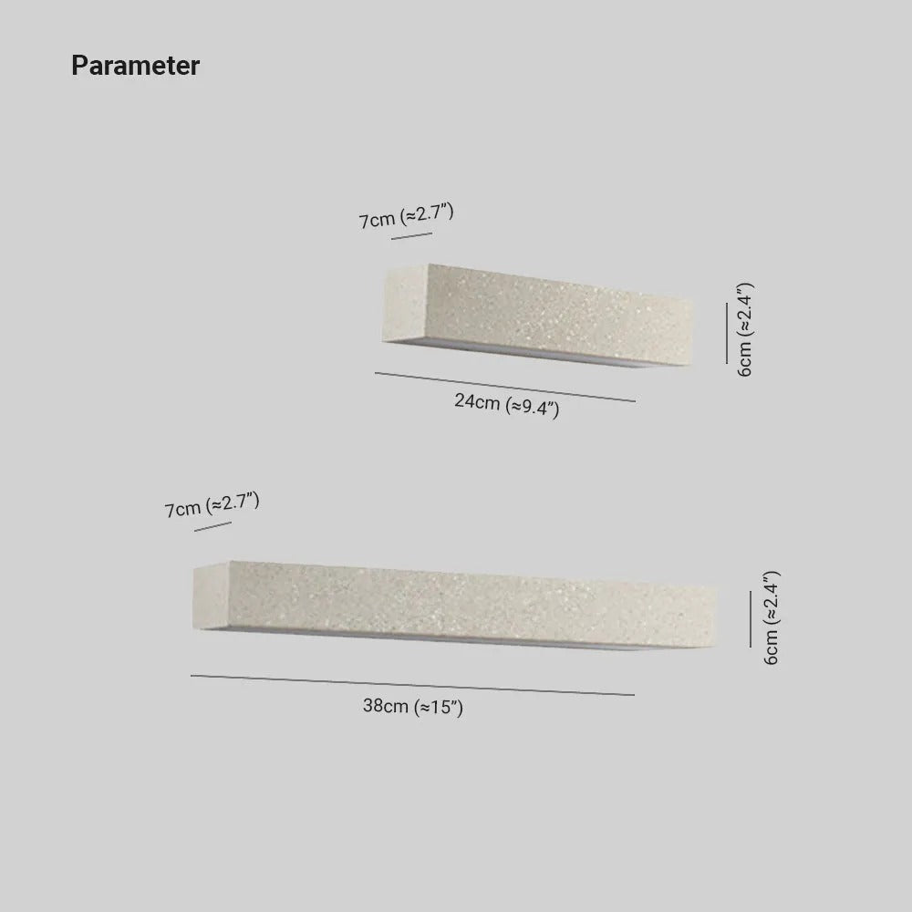 Luminária de Parede Externa LED Davel, Preto e Branco