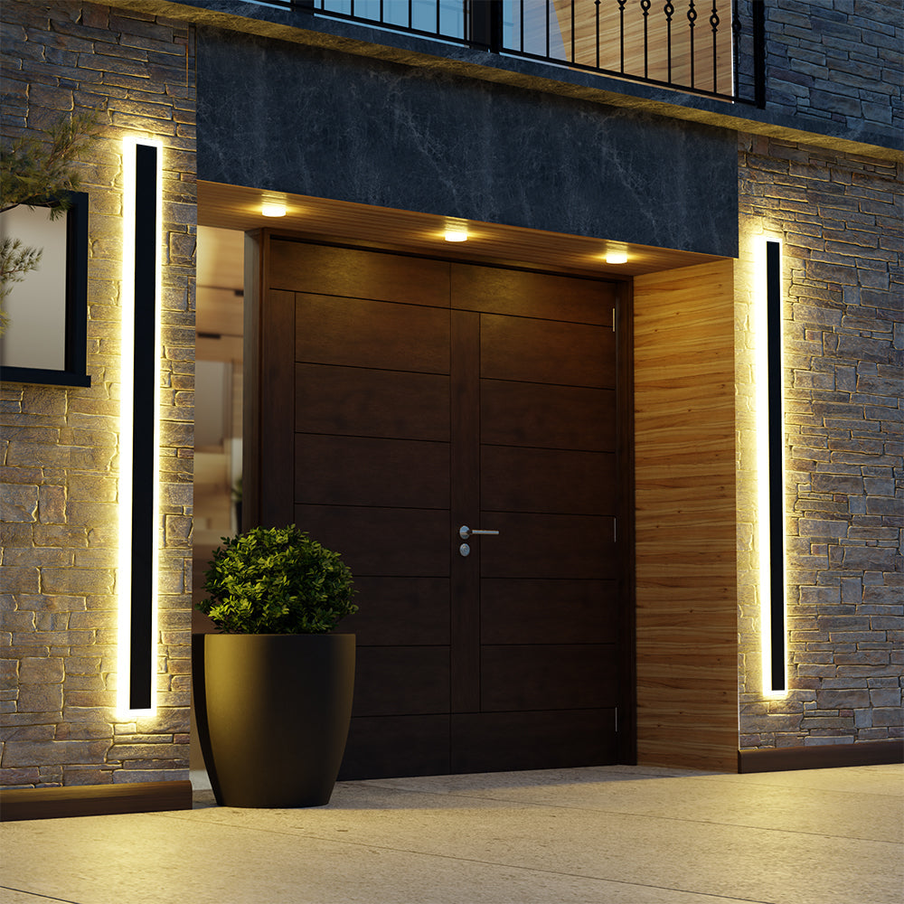 Arandela de Parede Exterior Linear Virex