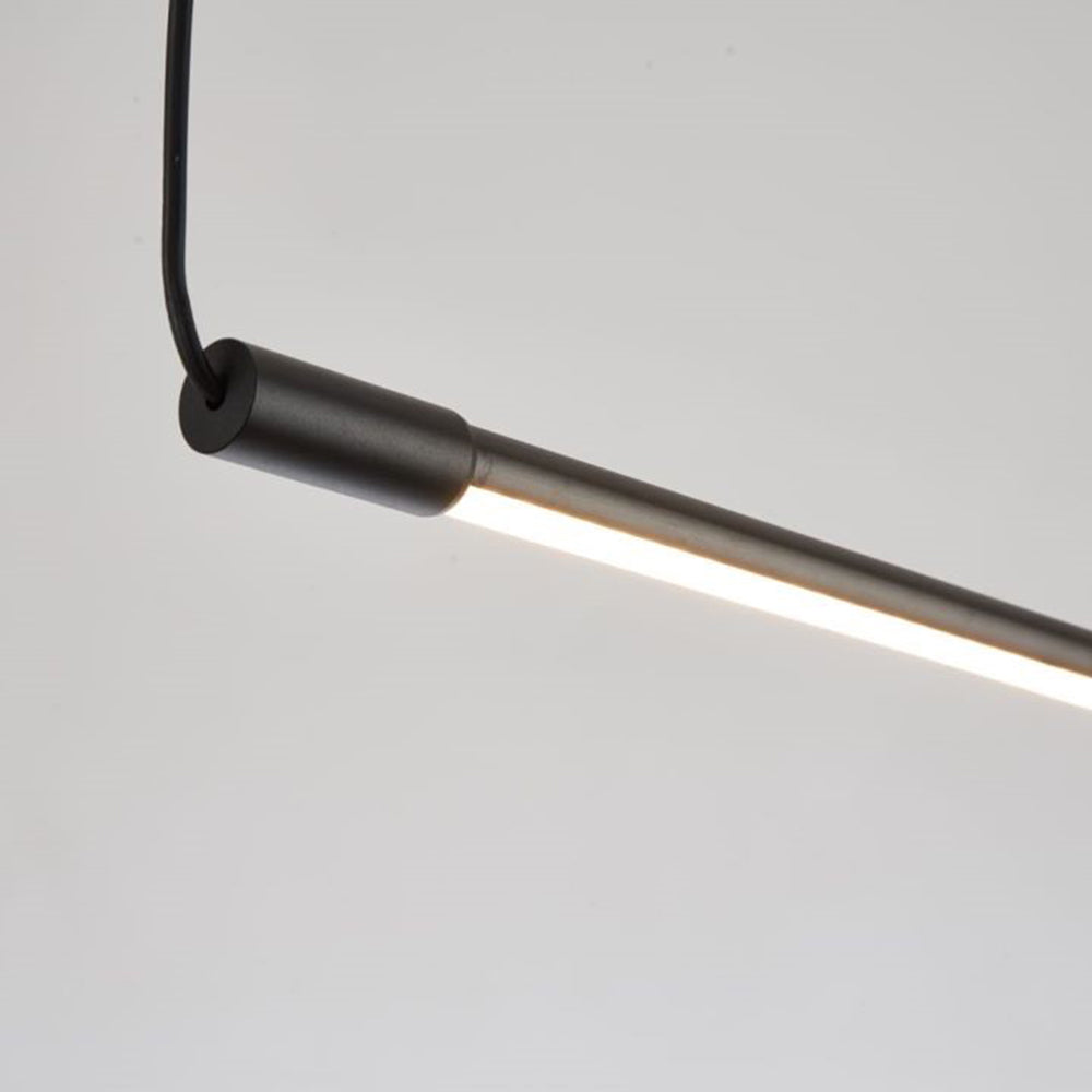 Pendente Miren Linear Minimalista Preto