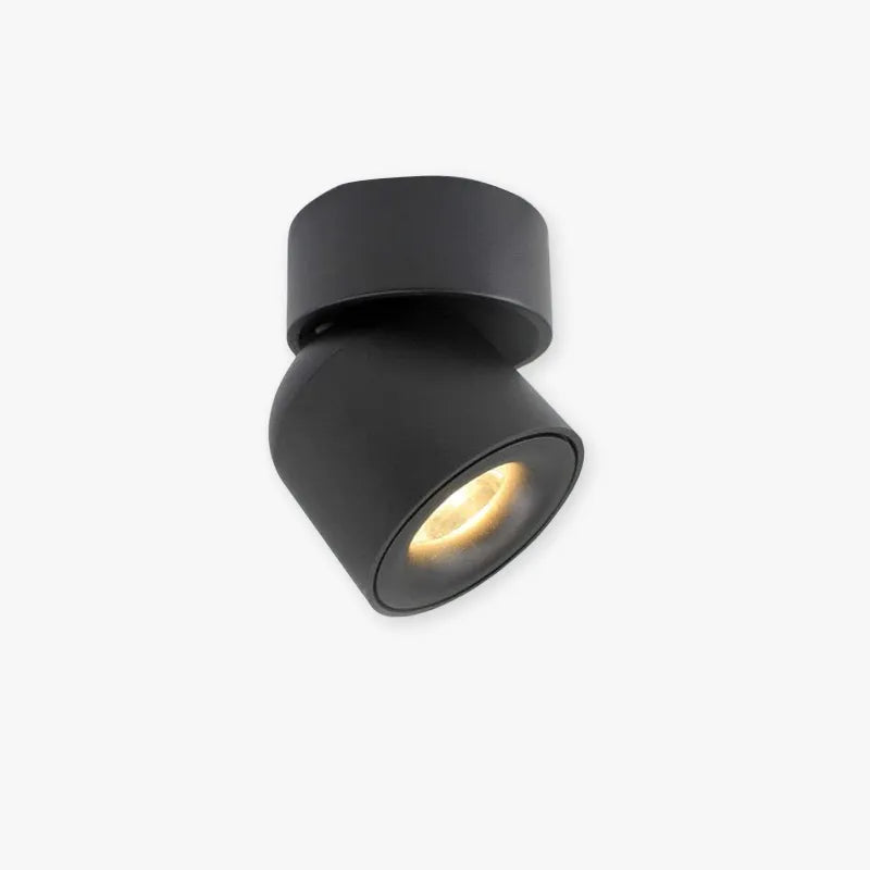 Lurix Foco de Teto LED Moderno Embutido, Preto/Branco