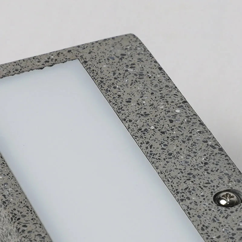 Luminária de Parede Externa LED Davel, Preto e Branco