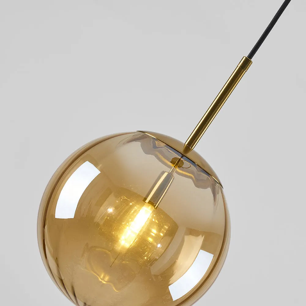 Pendente Elsyn Globo de Vidro Moderno