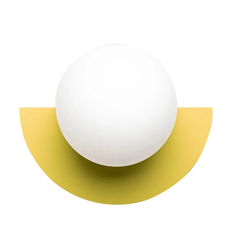 Arandela Solvire Globo Meio Círculo