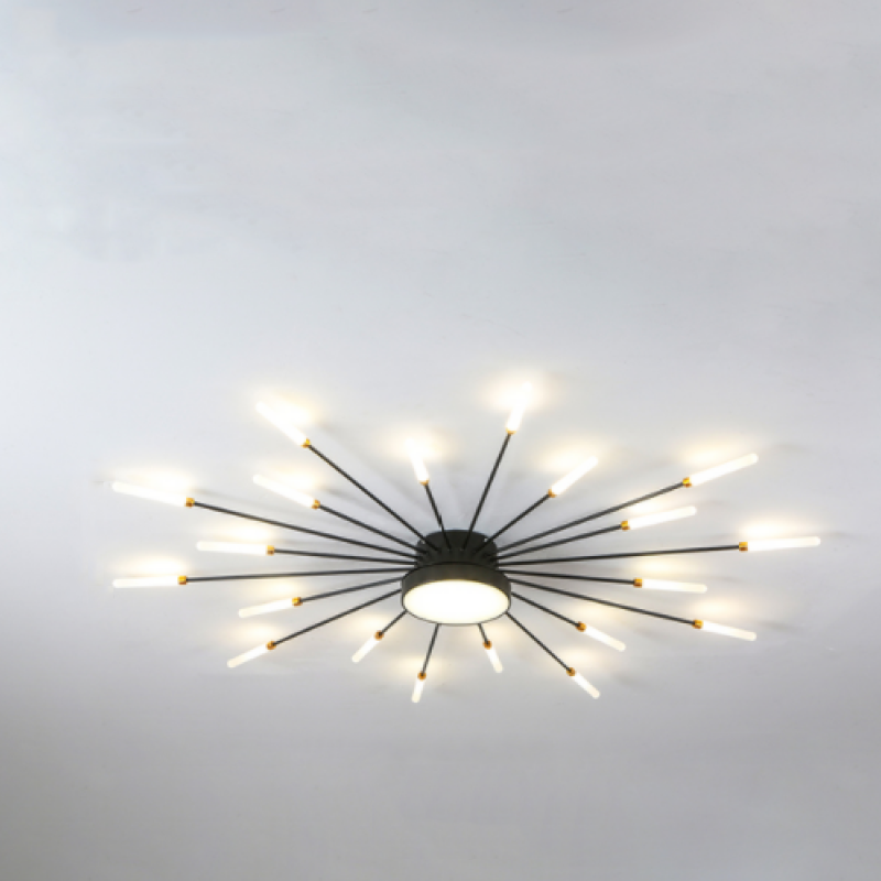 Vexor Luminária de Teto LED Moderna Efeito Fogos de Artifício