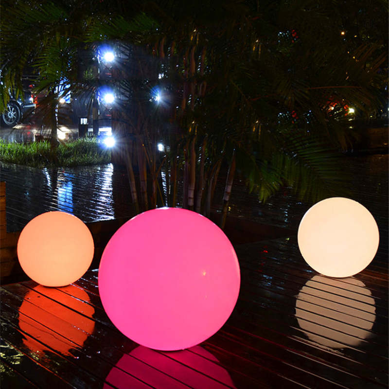 Vio Luminária de Piso RGB Externa Única Impermeável