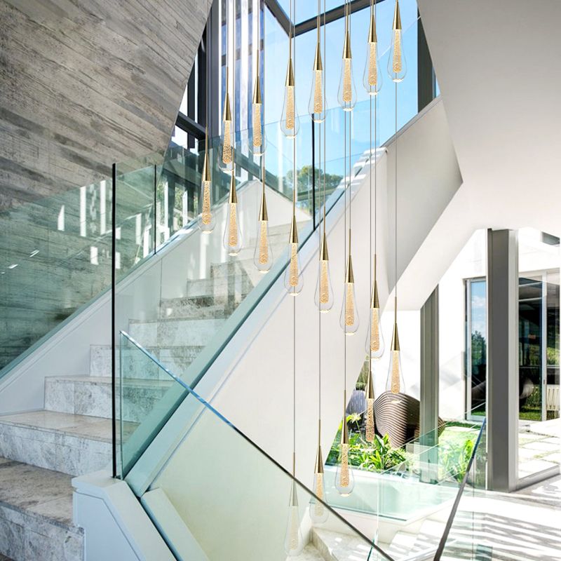 Pendente Orlith Cristal Dourado