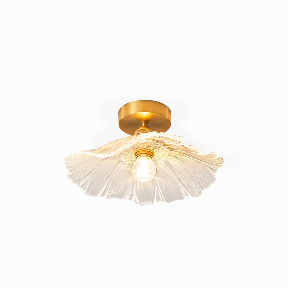 Luminária de Teto/Pendente de Vidro Flor Lavor