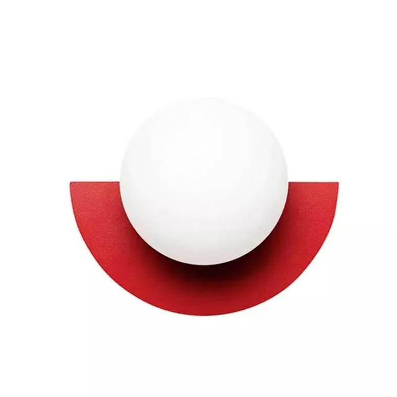 Arandela Solvire Globo Meio Círculo