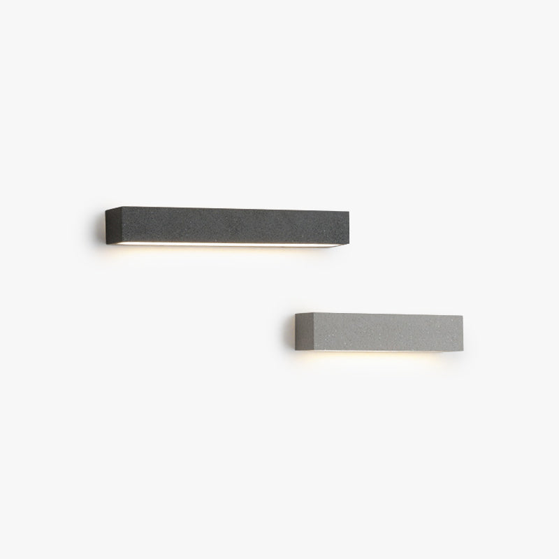 Luminária de Parede Externa LED Davel, Preto e Branco